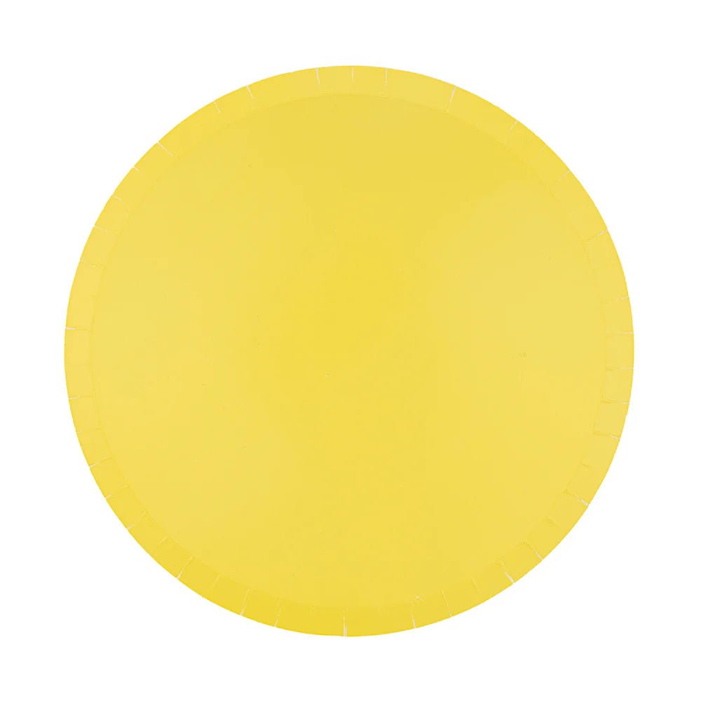 Shades Banana Dinner Plates - Bria Blair Creative