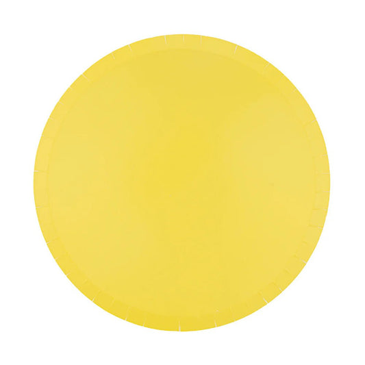 Shades Banana Dinner Plates - Bria Blair Creative