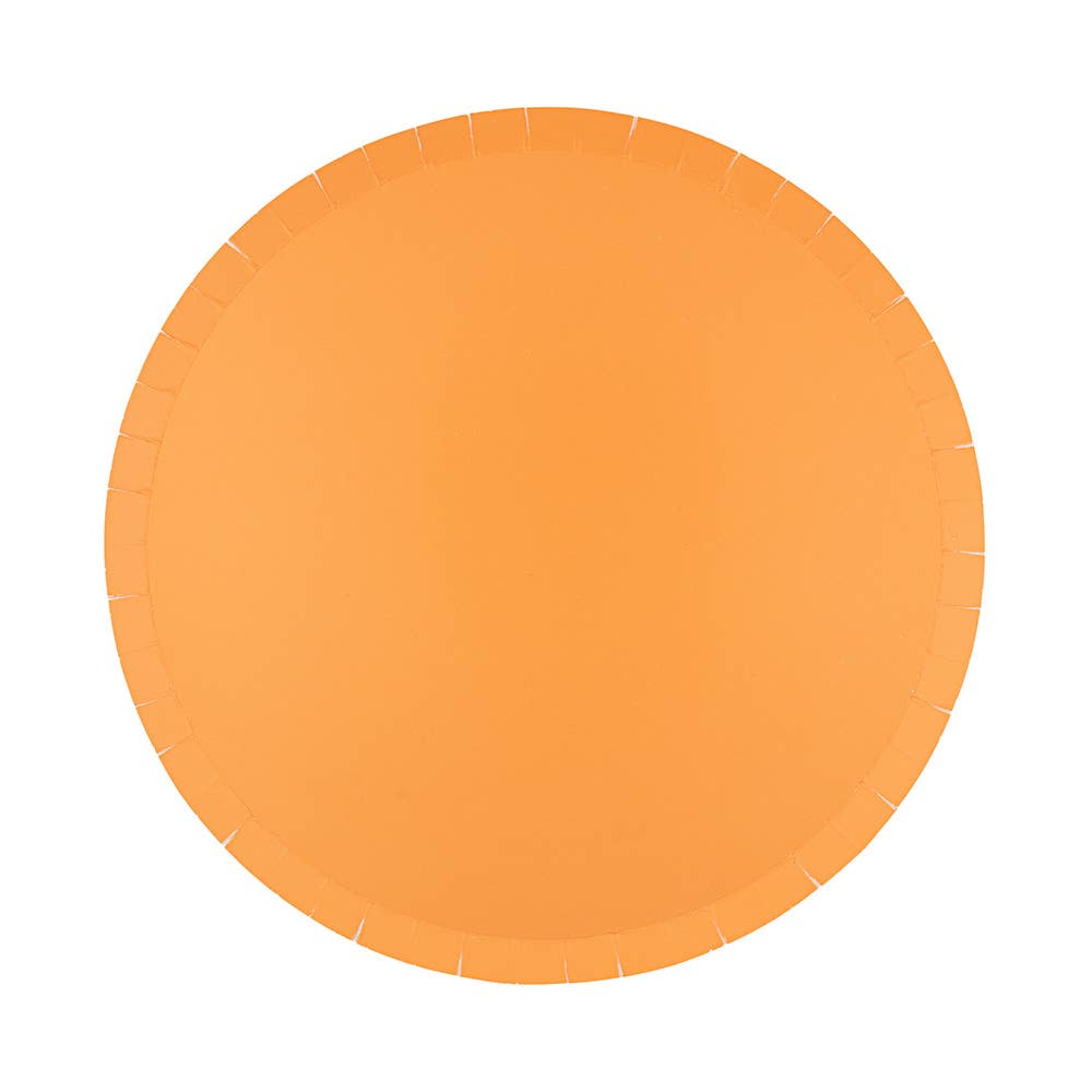 Shades Dessert Plates - 8 Pk. - 23 Color Options: Flamingo - Bria Blair Creative