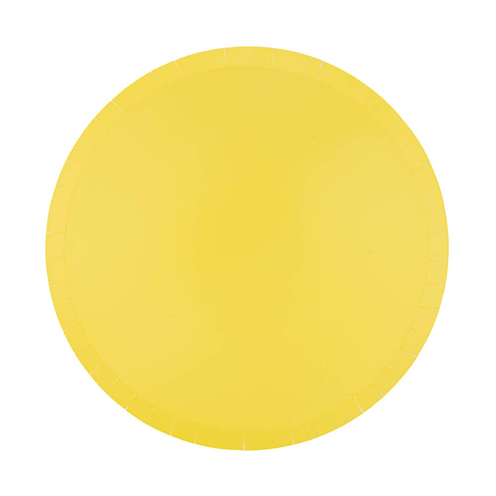 Shades Dessert Plates - 8 Pk. - 23 Color Options: Flamingo - Bria Blair Creative