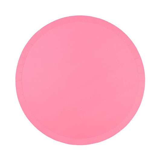 Shades Dessert Plates - 8 Pk. - 23 Color Options: Flamingo - Bria Blair Creative