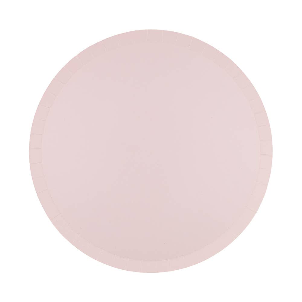 Shades Dessert Plates - 8 Pk. - 23 Color Options: Flamingo - Bria Blair Creative