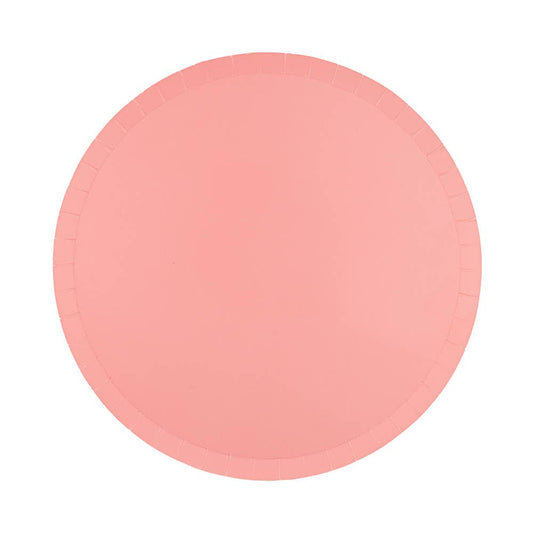 Shades Dinner Plates - 8 Pk. - 23 Color Options: Cantaloupe - Bria Blair Creative