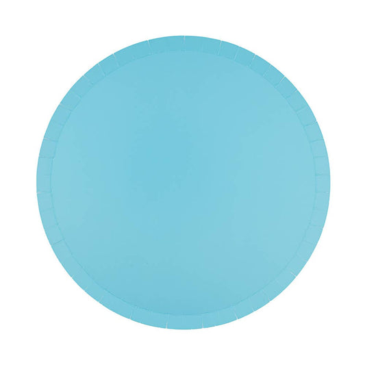Shades Dinner Plates - 8 Pk. - 23 Color Options: Cerulean - Bria Blair Creative