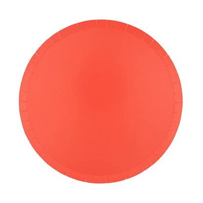 Shades Dinner Plates - 8 Pk. - 23 Color Options: Cherry - Bria Blair Creative