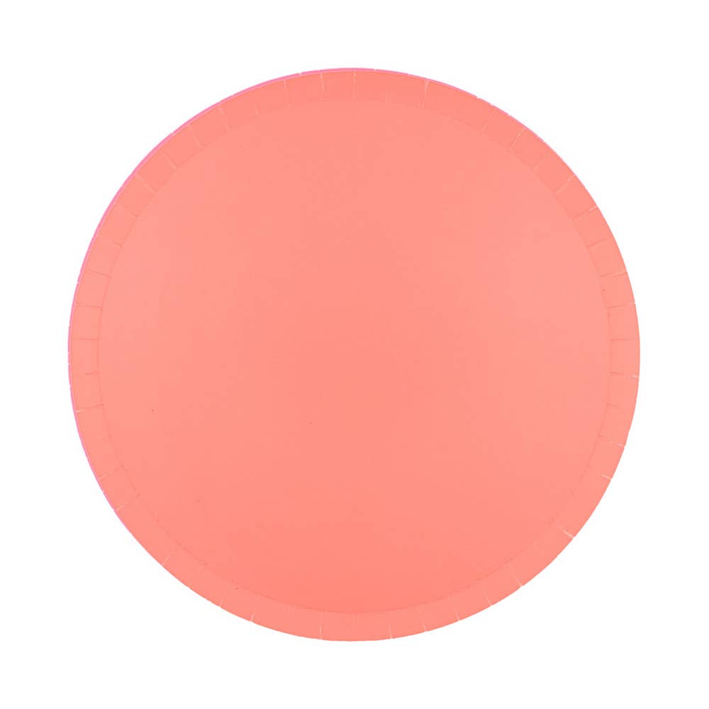 Shades Dinner Plates - 8 Pk. - 23 Color Options: Cherry - Bria Blair Creative