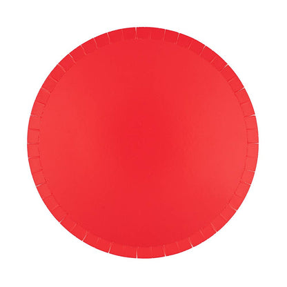 Shades Dinner Plates - 8 Pk. - 23 Color Options: Cherry - Bria Blair Creative