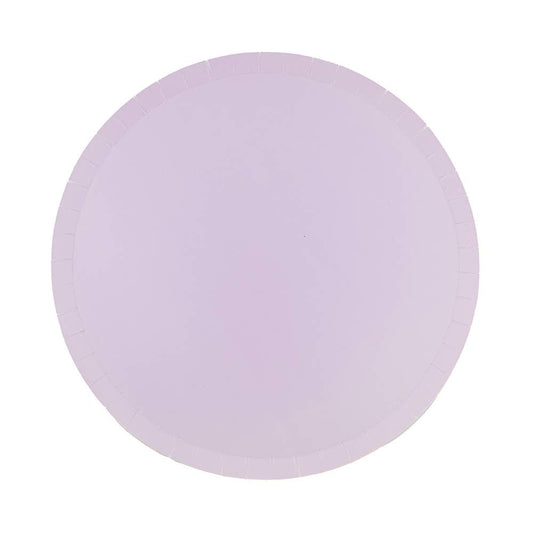 Shades Dinner Plates - 8 Pk. - 23 Color Options: Lavender - Bria Blair Creative
