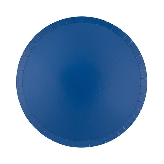Shades Dinner Plates - 8 Pk. - 23 Color Options: Midnight - Bria Blair Creative