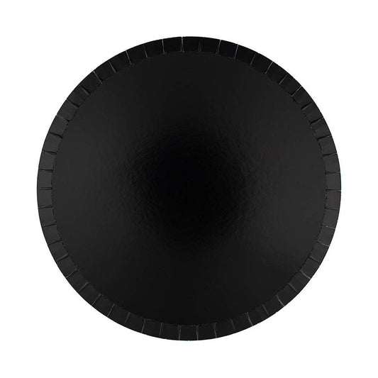 Shades Dinner Plates - 8 Pk. - 23 Color Options: Onyx - Bria Blair Creative