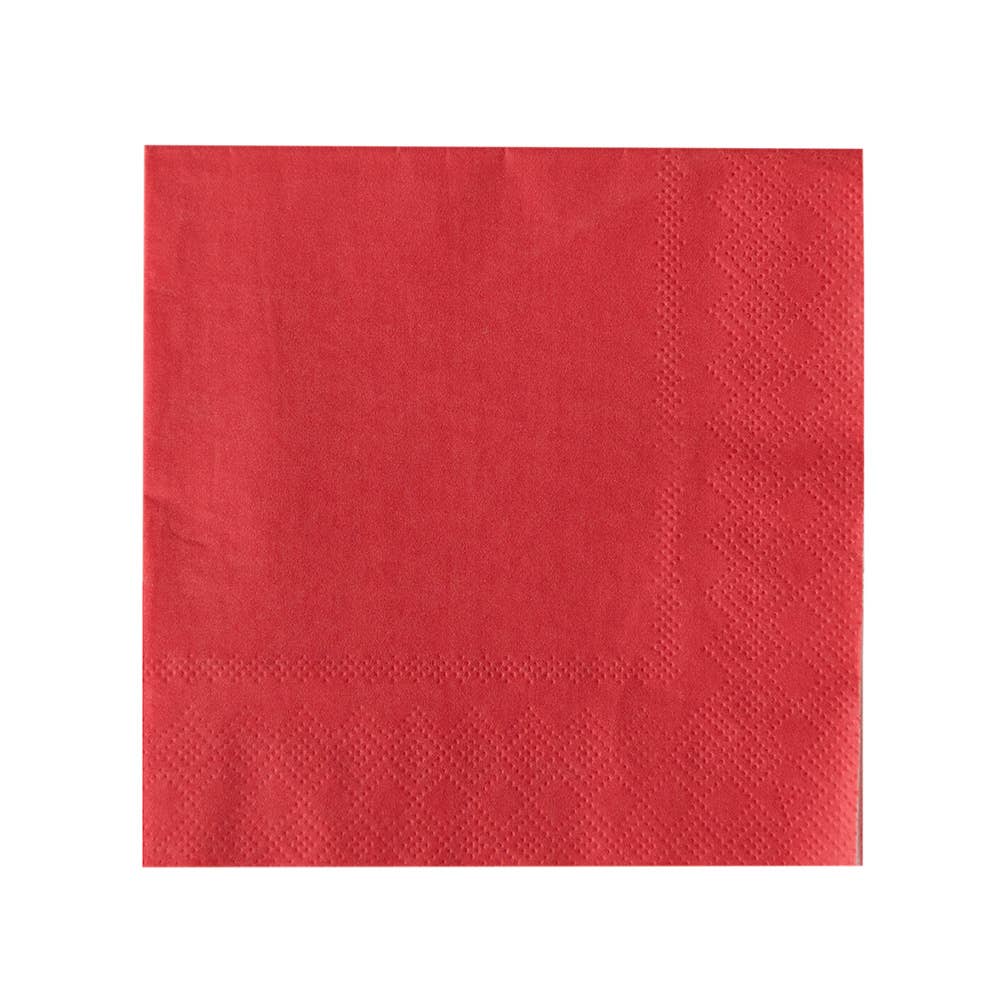 Shades Large Napkins - 16 Pk. 23 Color Options: Cherry - Bria Blair Creative