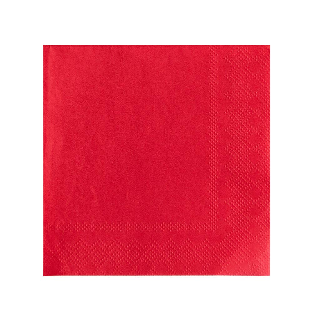 Shades Large Napkins - 16 Pk. 23 Color Options: Cherry - Bria Blair Creative