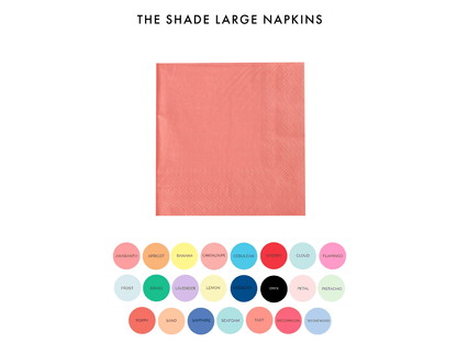 Shades Large Napkins - 16 Pk. 23 Color Options: Cloud - Bria Blair Creative