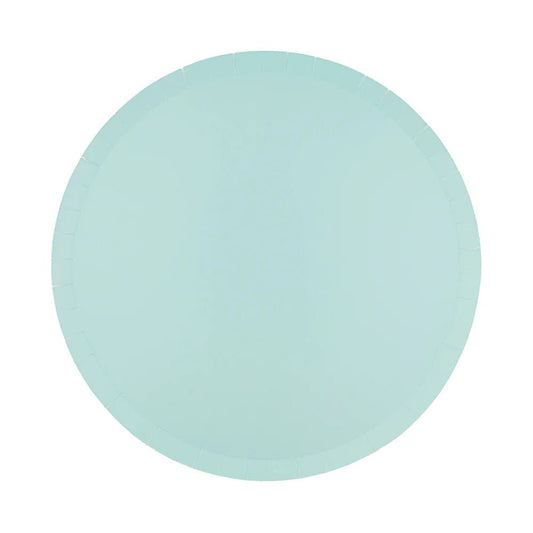 Shades Seafoam Dinner Plates - Bria Blair Creative