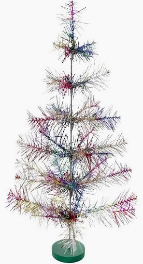 Cody Foster Tinsel Rainbow Christmas Tree - Large