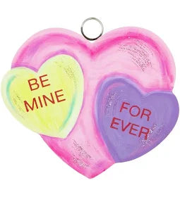 Mini Talking Hearts Charm