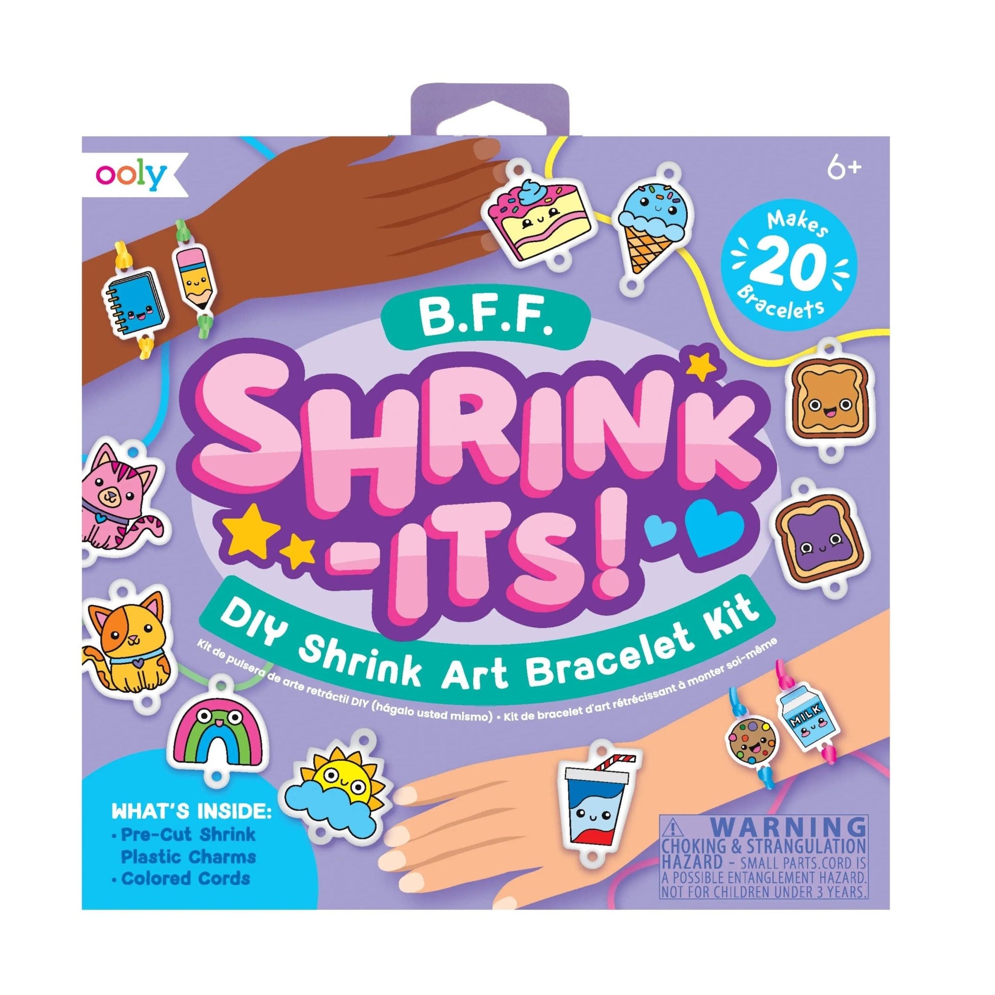 Shrink - Its! D.I.Y. Shrink Art Bracelets Kit - B.F.F. - Bria Blair Creative