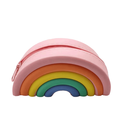 Silicone Jelly Rainbow Coin Purse Pouch - Bria Blair Creative