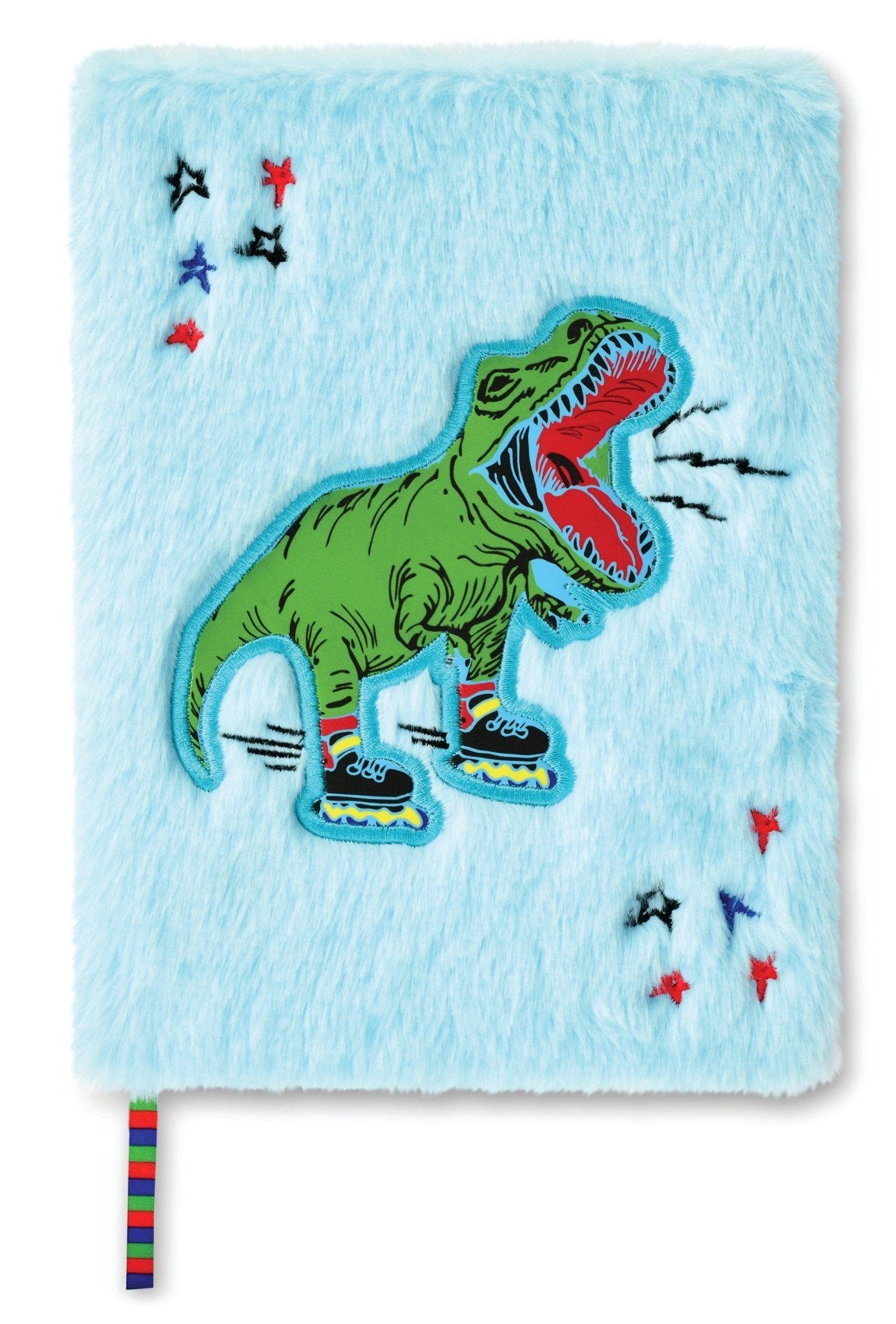 SKATING DINOSAUR FURRY JOURNAL - Bria Blair Creative