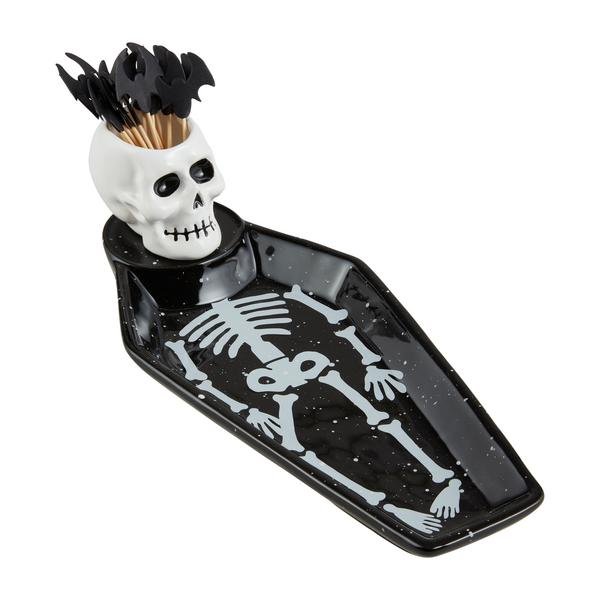 Skeleton Tray & Toothpick Set - Bria Blair Creative