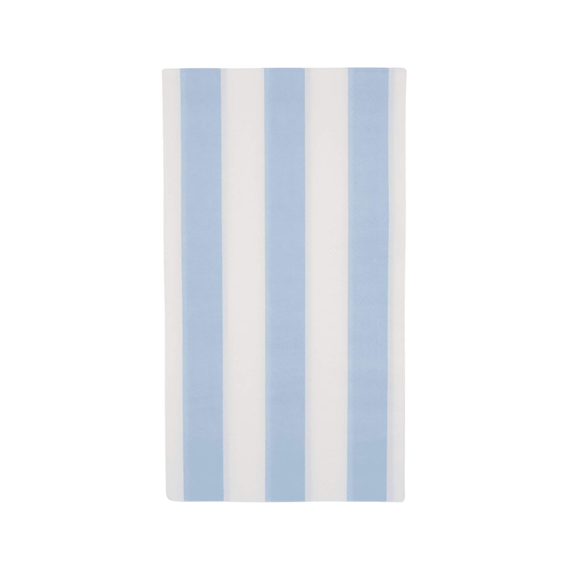 SKY BLUE CABANA STRIPE GUEST TOWELS - Bria Blair Creative