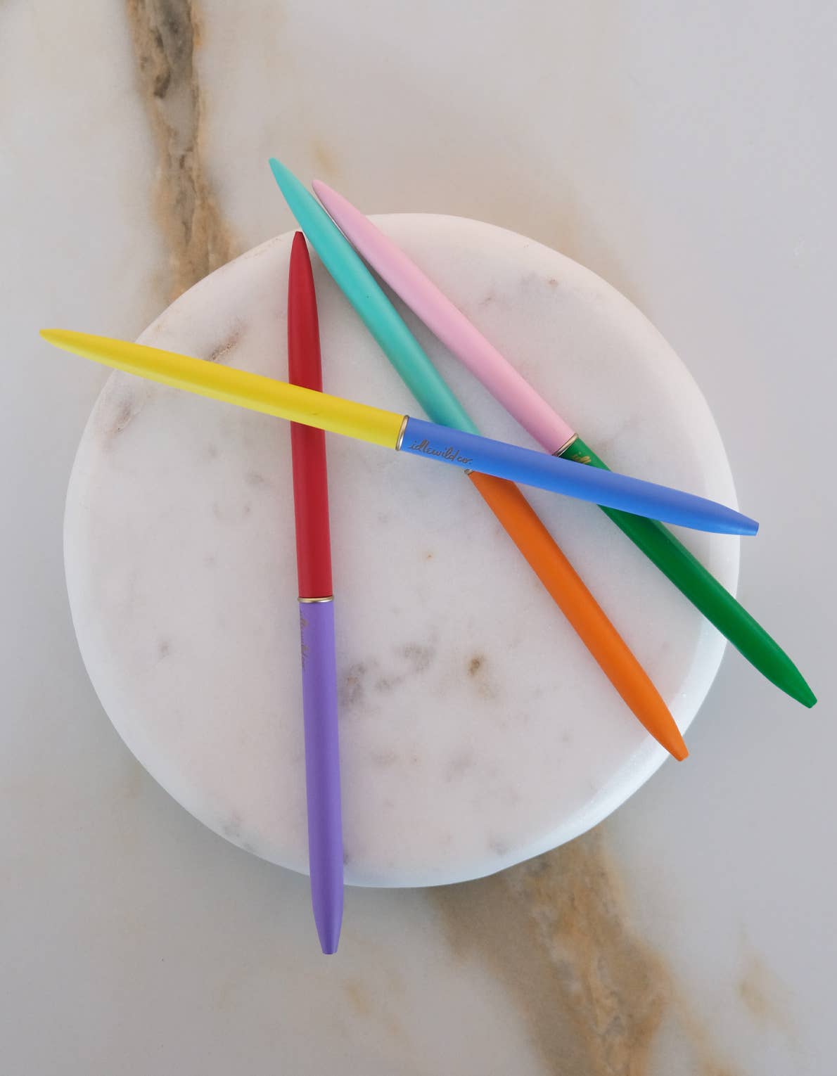 Slim Pens Set of Four | Duo - Tone Classic Rainbow - Bria Blair Creative