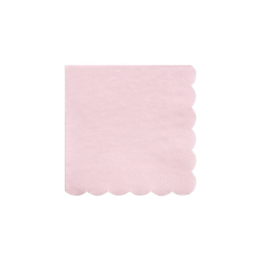 Small Candy Pink Paper Napkins - Bria Blair Creative