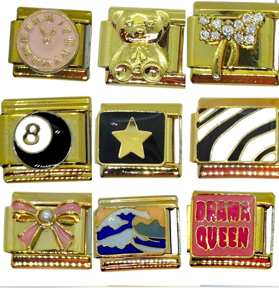 Small Italian Charm Set Up Kit : Silver - Bria Blair Creative