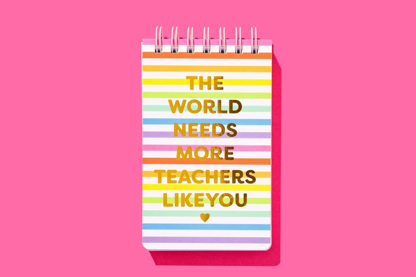 Small Spiral Top Notebook - Teacher Appreciation - 200 Pages - Bria Blair Creative