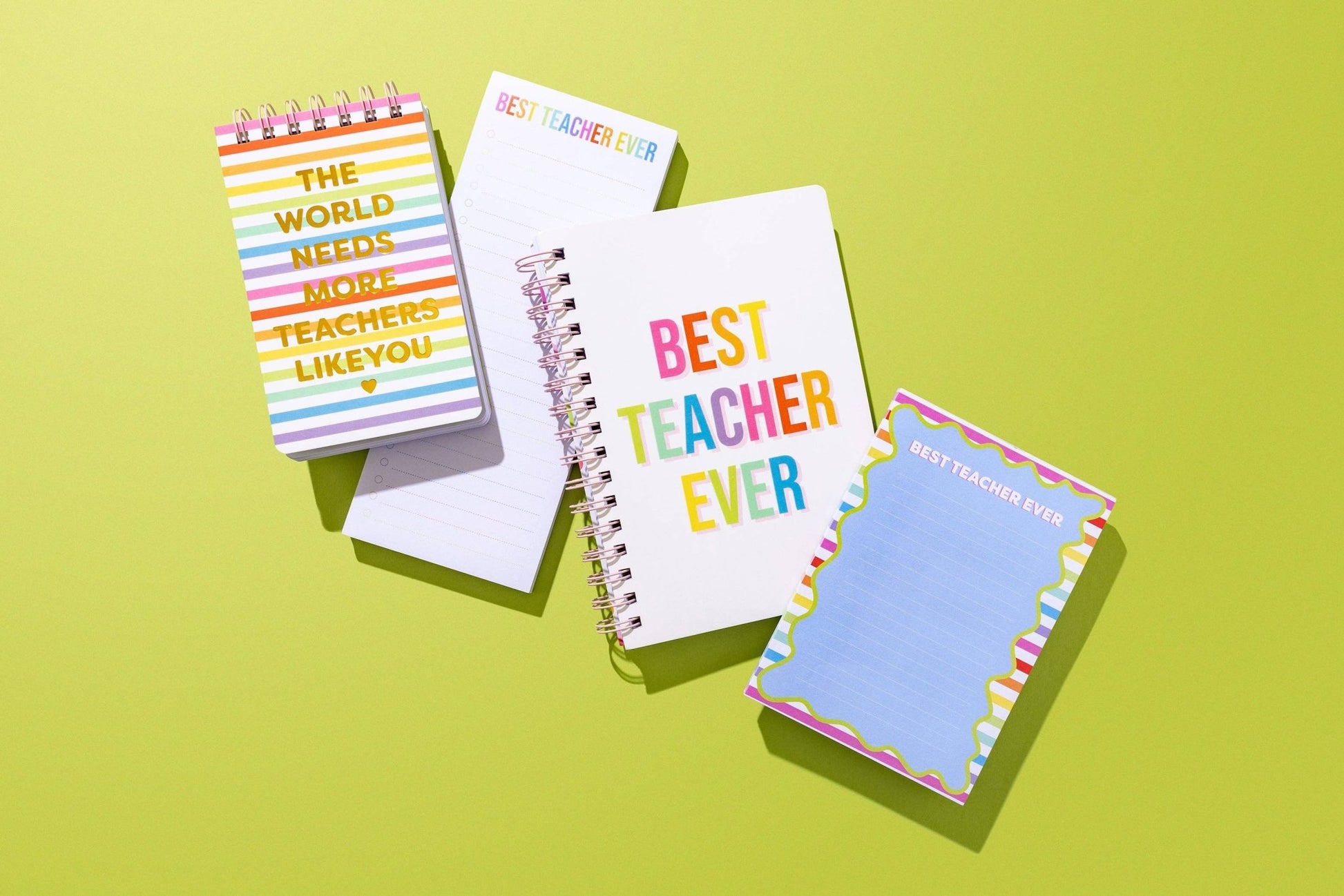 Small Spiral Top Notebook - Teacher Appreciation - 200 Pages - Bria Blair Creative