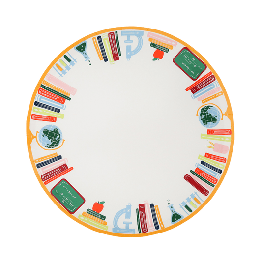 Smarty Pants Bookshelf Large Plates - Bria Blair Creative