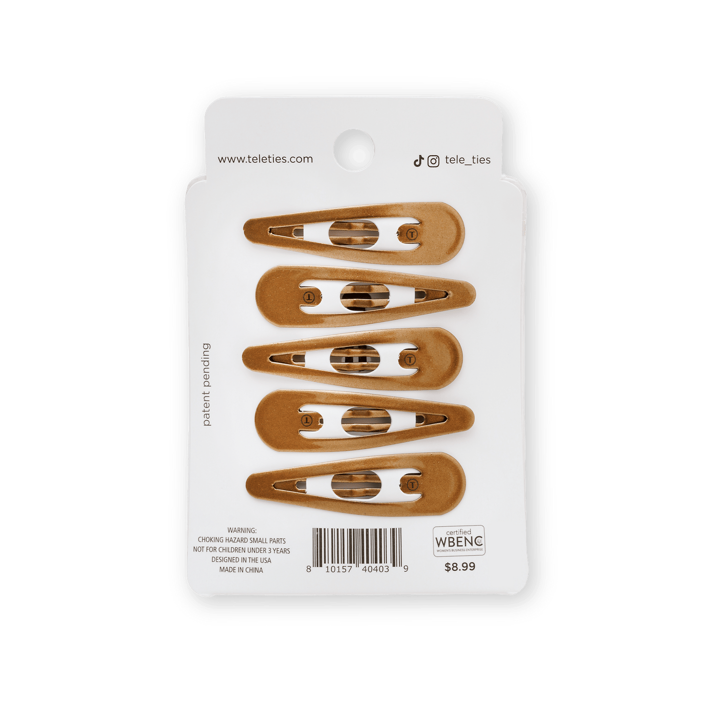 Snap Clip | Bronze | 6 Count - Bria Blair Creative