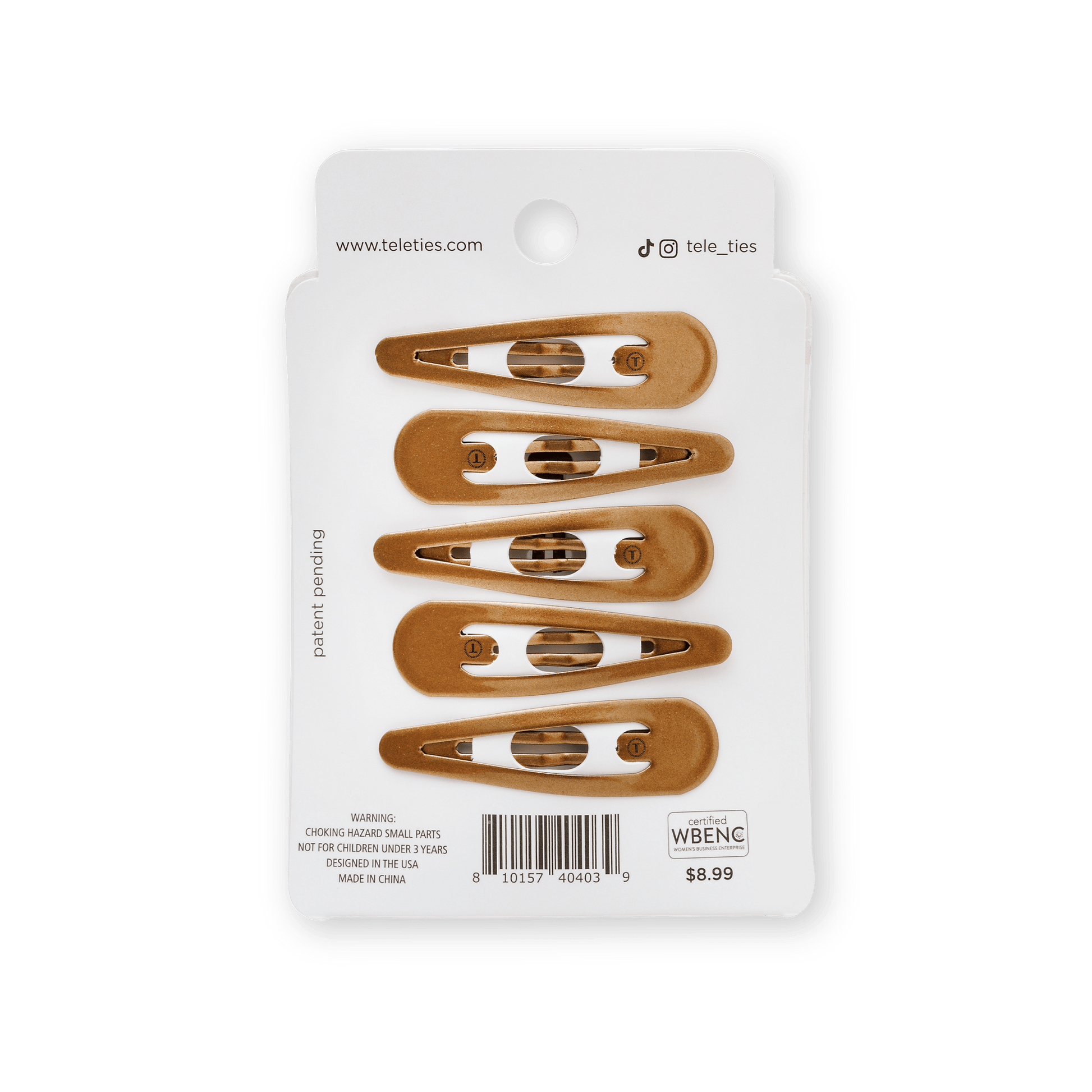 Snap Clip | Bronze | 6 Count - Bria Blair Creative