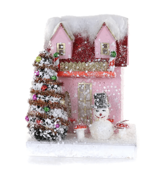Snowman Cottage by Cody Foster - Bria Blair Creative