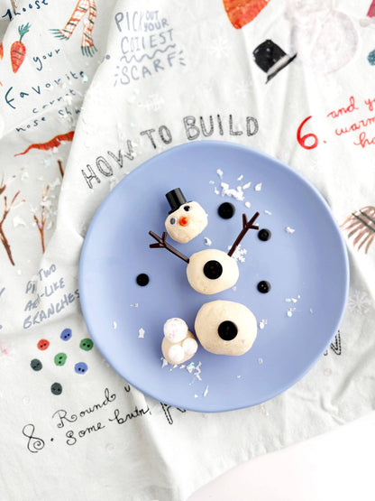 Snowman (Marshmallow) Mini Dough - To - Go - Bria Blair Creative