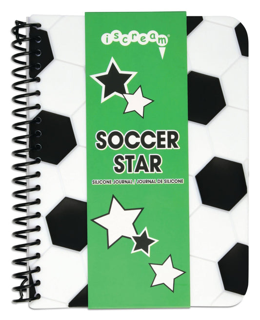 SOCCER STAR SILICONE JOURNAL - Bria Blair Creative