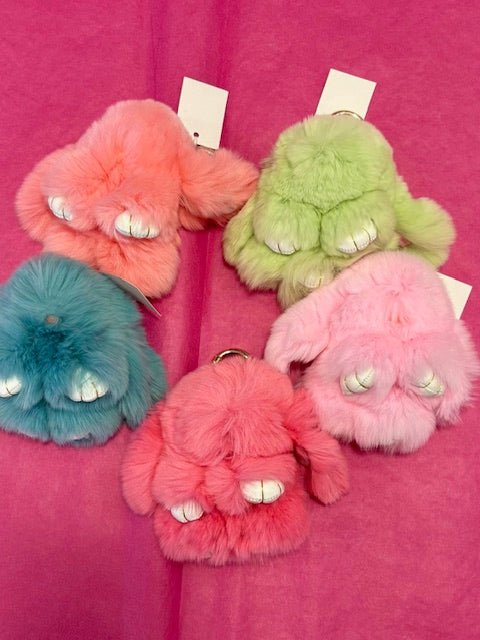 Soft Floppy Bunny Keychain - Bria Blair Creative