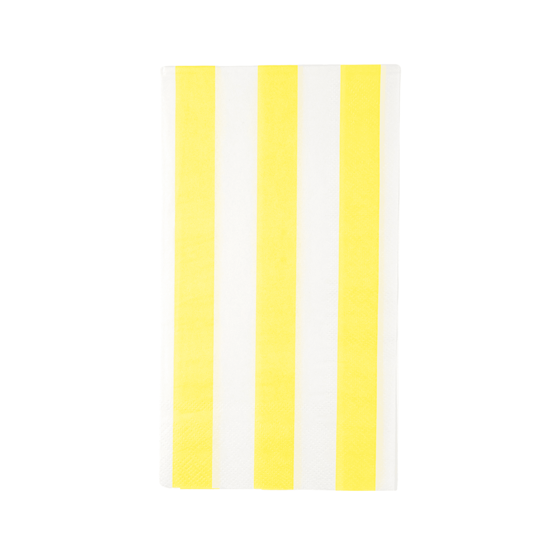 SOLEIL YELLOW CABANA STRIPE GUEST TOWELS - Bria Blair Creative