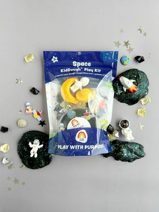 Space (Black Cherry) KidDough Play Kit - Bria Blair Creative