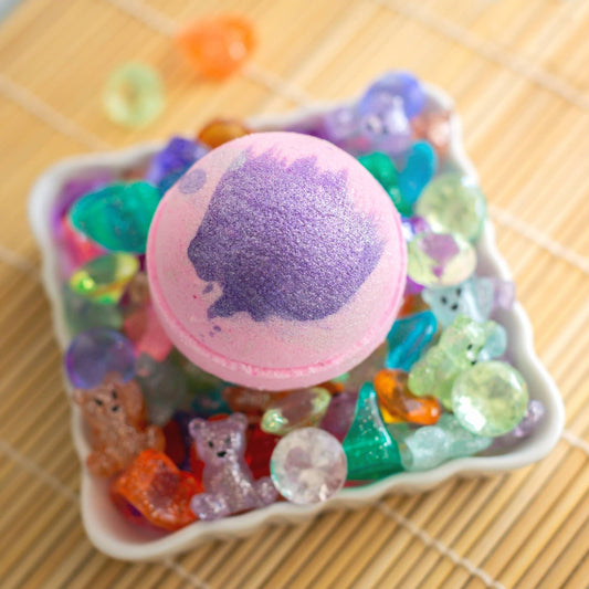 Sparkle Bath Bomb - Hidden Treasure Toy Bath Bomb - Bria Blair Creative