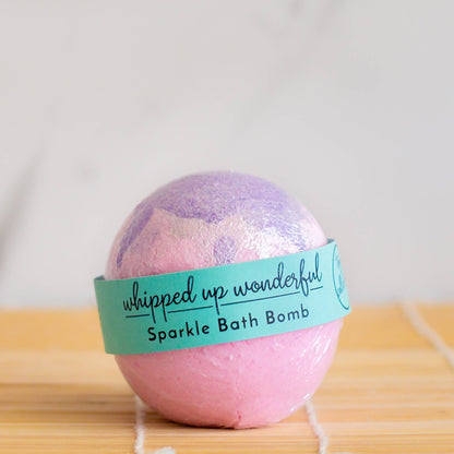 Sparkle Bath Bomb - Hidden Treasure Toy Bath Bomb - Bria Blair Creative