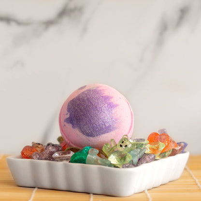 Sparkle Bath Bomb - Hidden Treasure Toy Bath Bomb - Bria Blair Creative