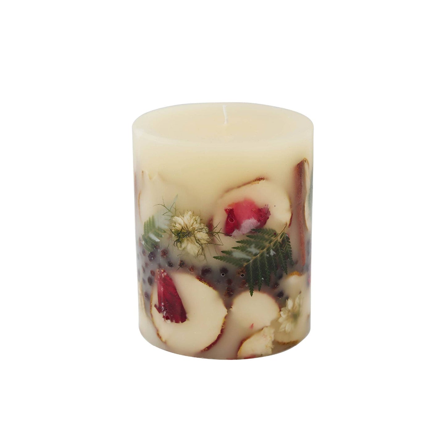 Spicy Apple Small Round Botanical Candle - Bria Blair Creative