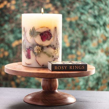 Spicy Apple Small Round Botanical Candle - Bria Blair Creative