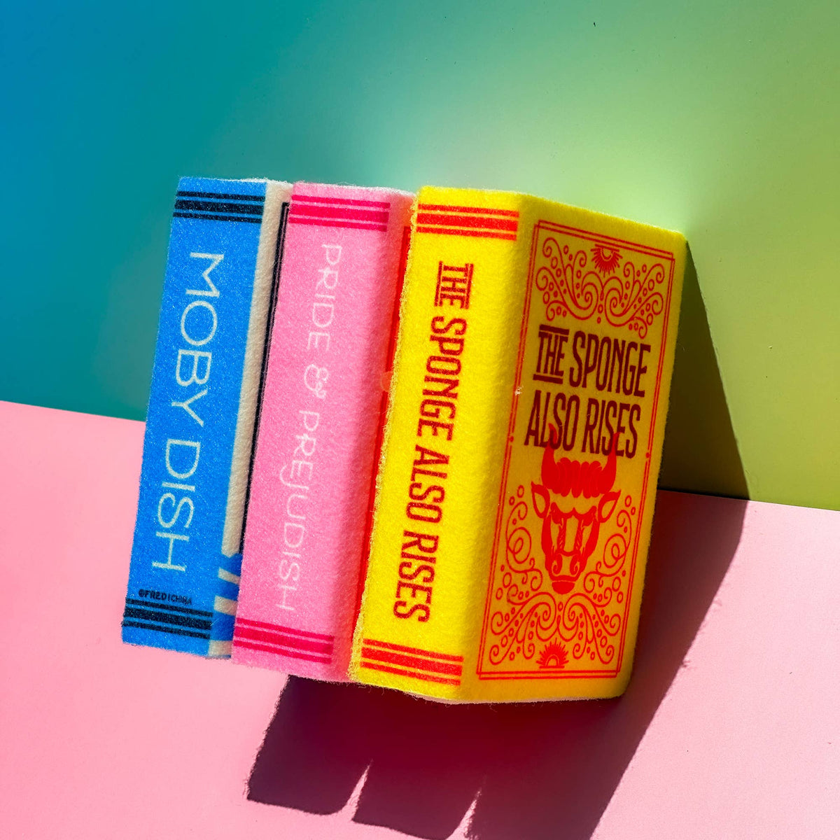 Sponges - Neat and Novel - Book Parody Sponges - Set of 3 - Bria Blair Creative