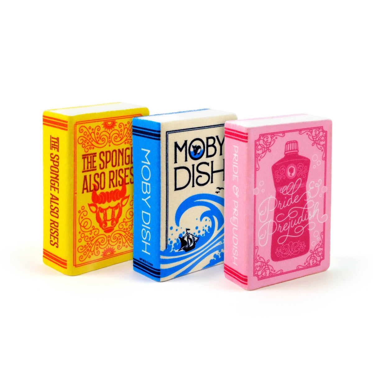 Sponges - Neat and Novel - Book Parody Sponges - Set of 3 - Bria Blair Creative