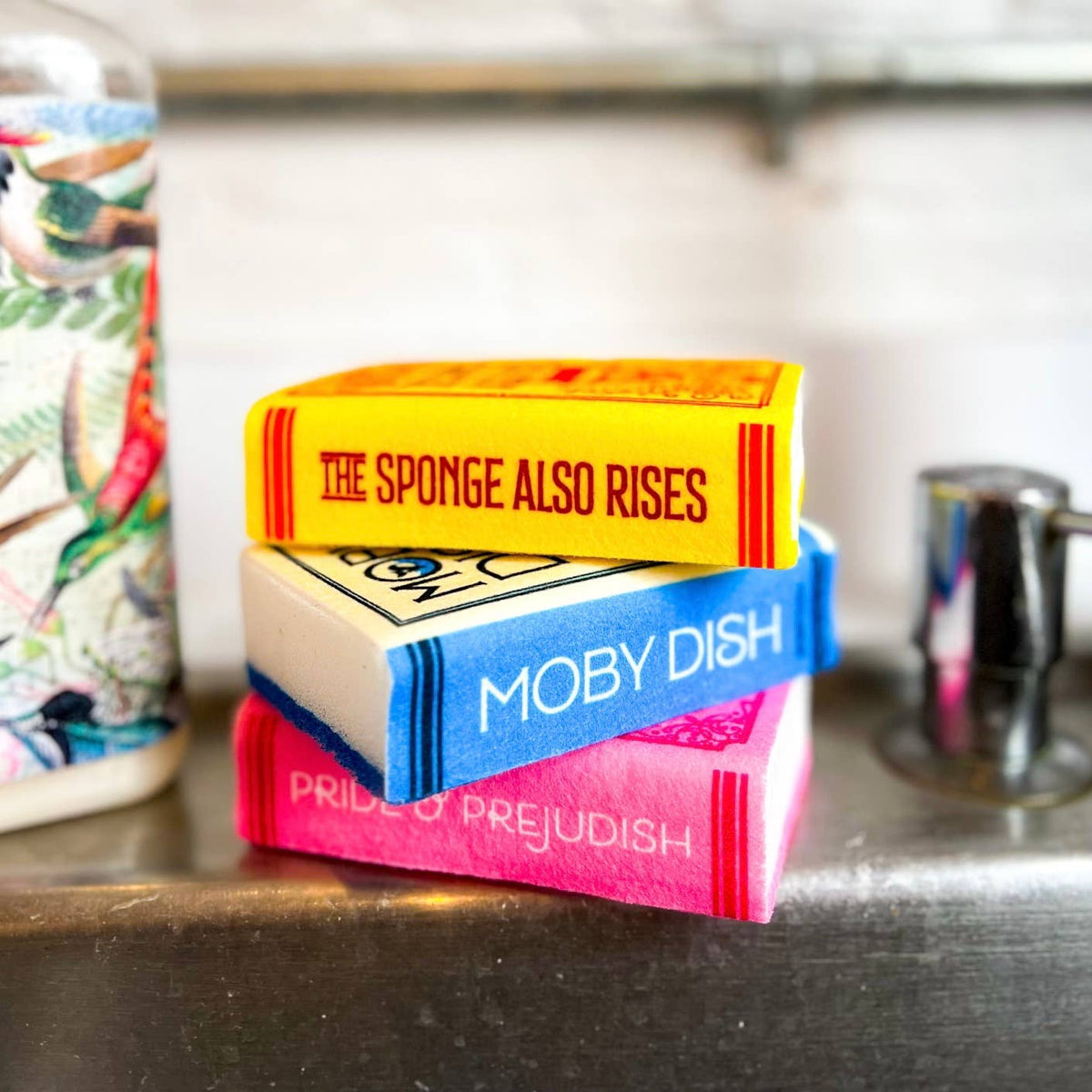 Sponges - Neat and Novel - Book Parody Sponges - Set of 3 - Bria Blair Creative
