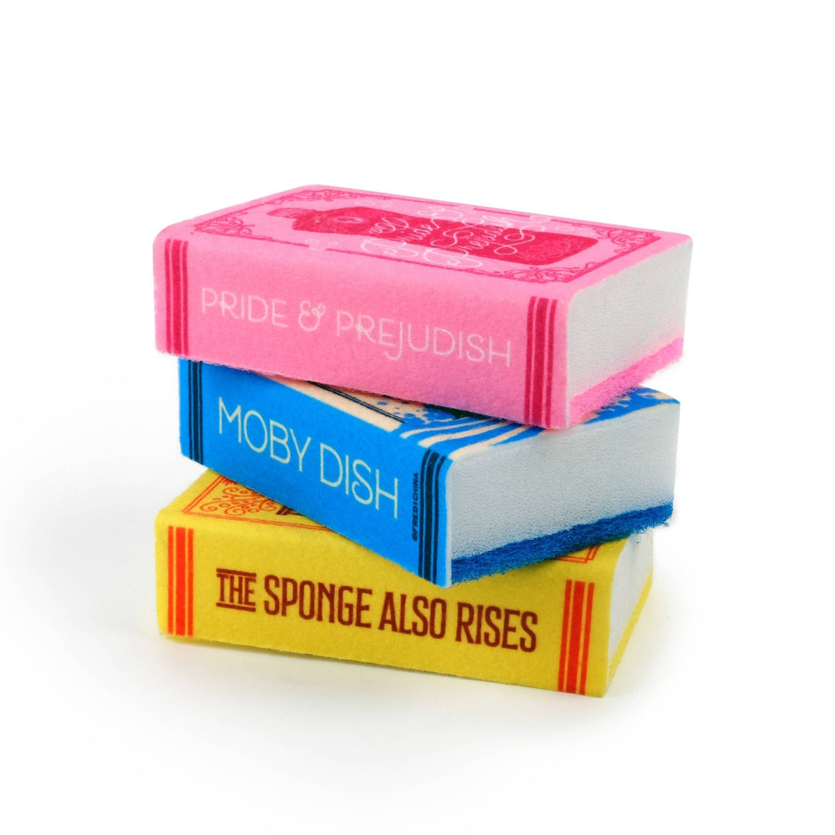 Sponges - Neat and Novel - Book Parody Sponges - Set of 3 - Bria Blair Creative