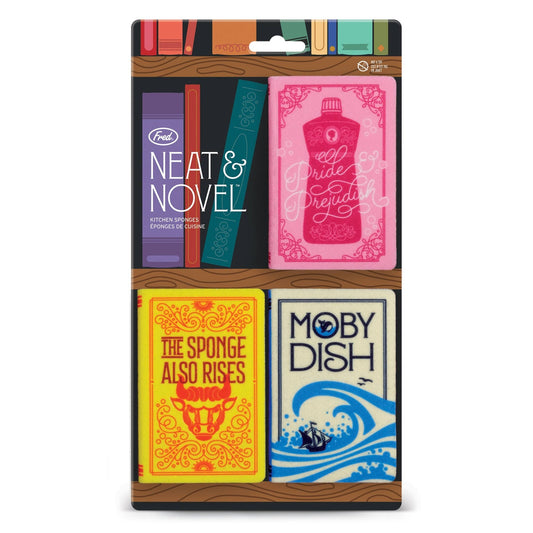 Sponges - Neat and Novel - Book Parody Sponges - Set of 3 - Bria Blair Creative