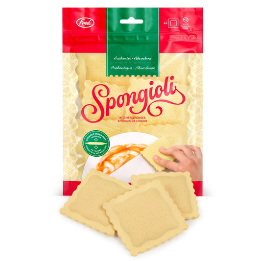 Sponges - Spongioli - Set of 6 - Ravioli Compressed Sponges - Bria Blair Creative